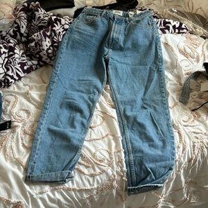 Zara Boyfriend Blue Denim Jean